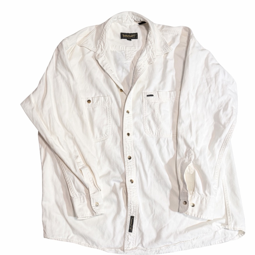 Timberland Weathergear White Shirt